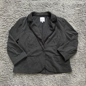 catherine malandrino grey blazer